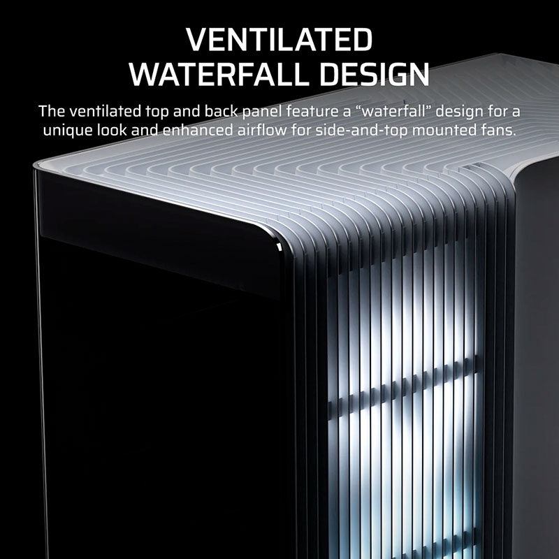 Case máy tính Corsair FRAME 4500X LX-R RGB iCUE LINK Panoramic Glass White CC-9011317-WW