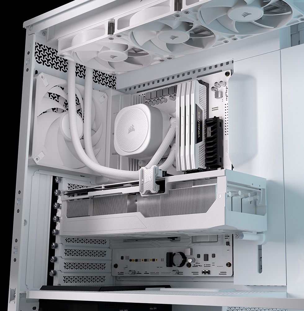 Case máy tính Corsair FRAME 5000D RS ARGB Airflow White CC-9011310-WW