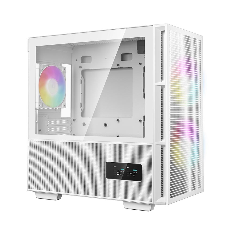 Case máy tính Deepcool CH360 Digital ARGB White R-CH360-WHAPE3D-G-1