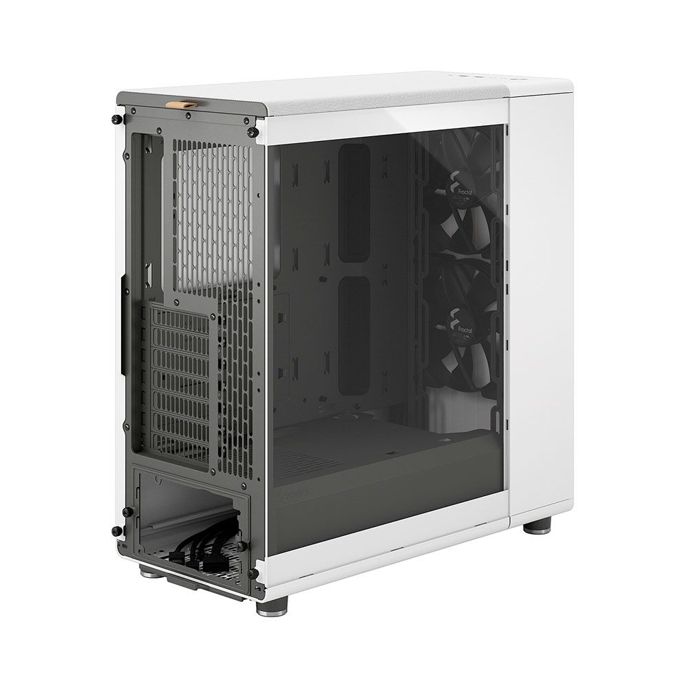 Case máy tính Fractal North Chalk White TG Clear Tint FD-C-NOR1C-04