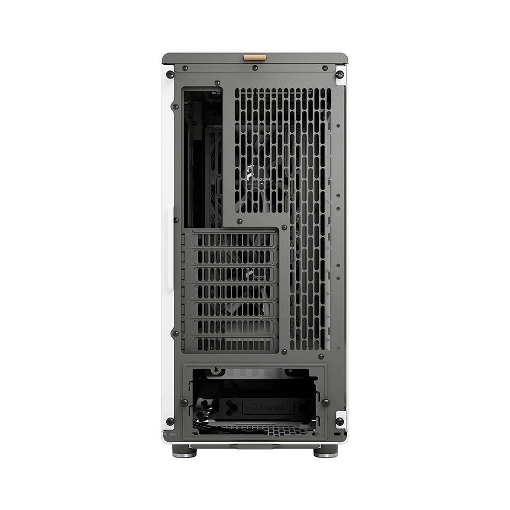 Case máy tính Fractal North Chalk White TG Clear Tint FD-C-NOR1C-04
