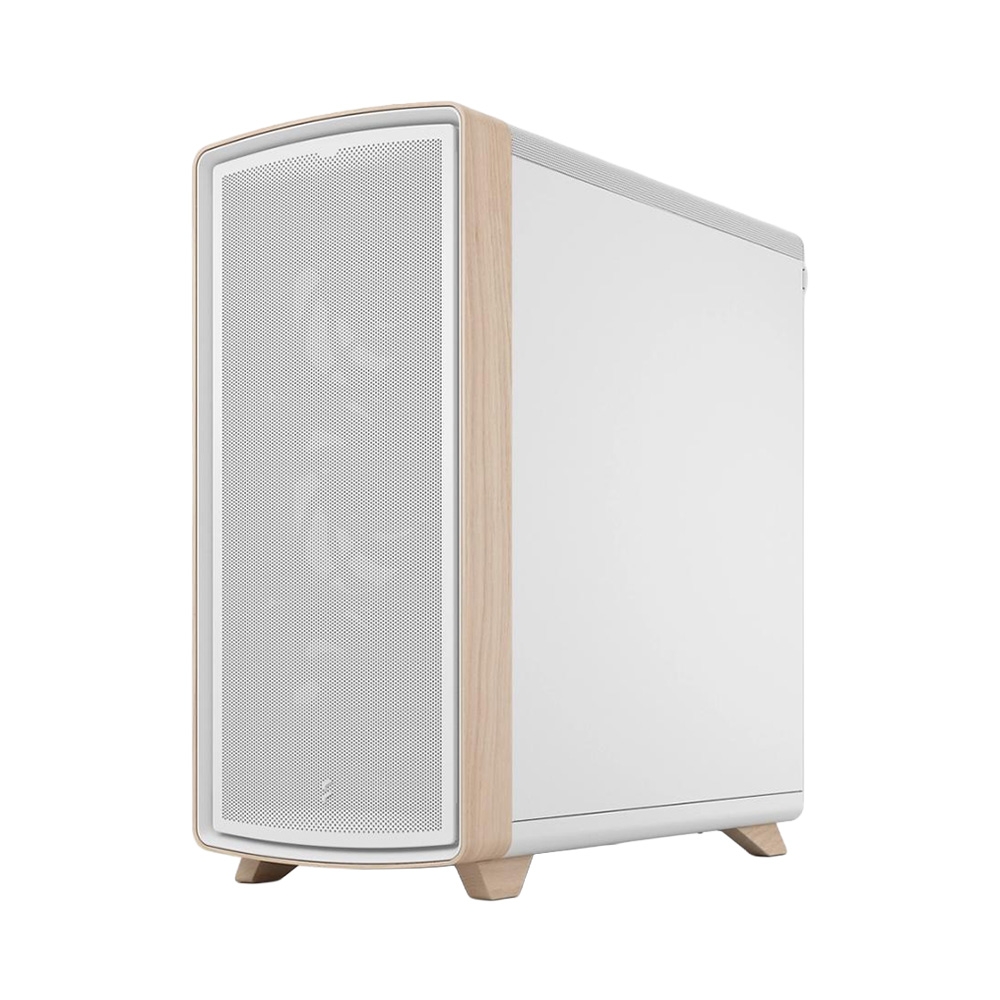 Case máy tính Fractal Summit Chalk White TG Clear Tint