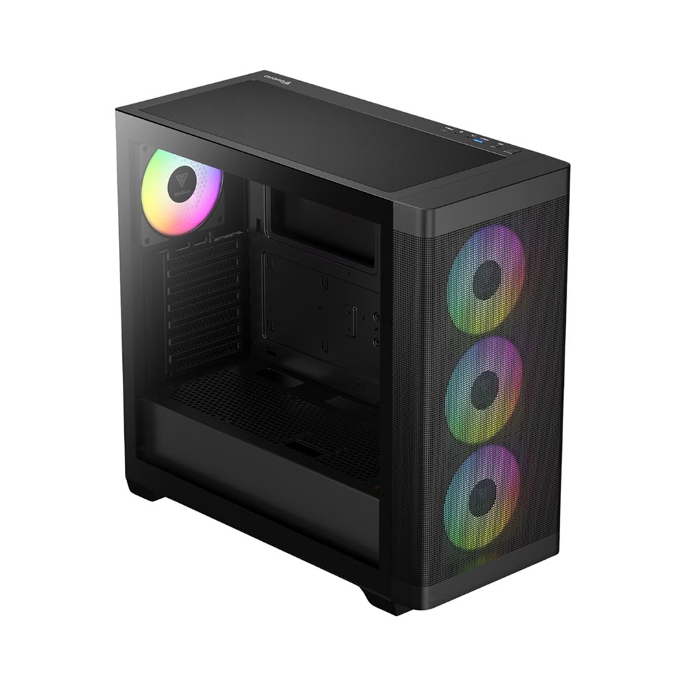 Case máy tính Gamdias ATHENA M3 Black CAATHEM3BLGA