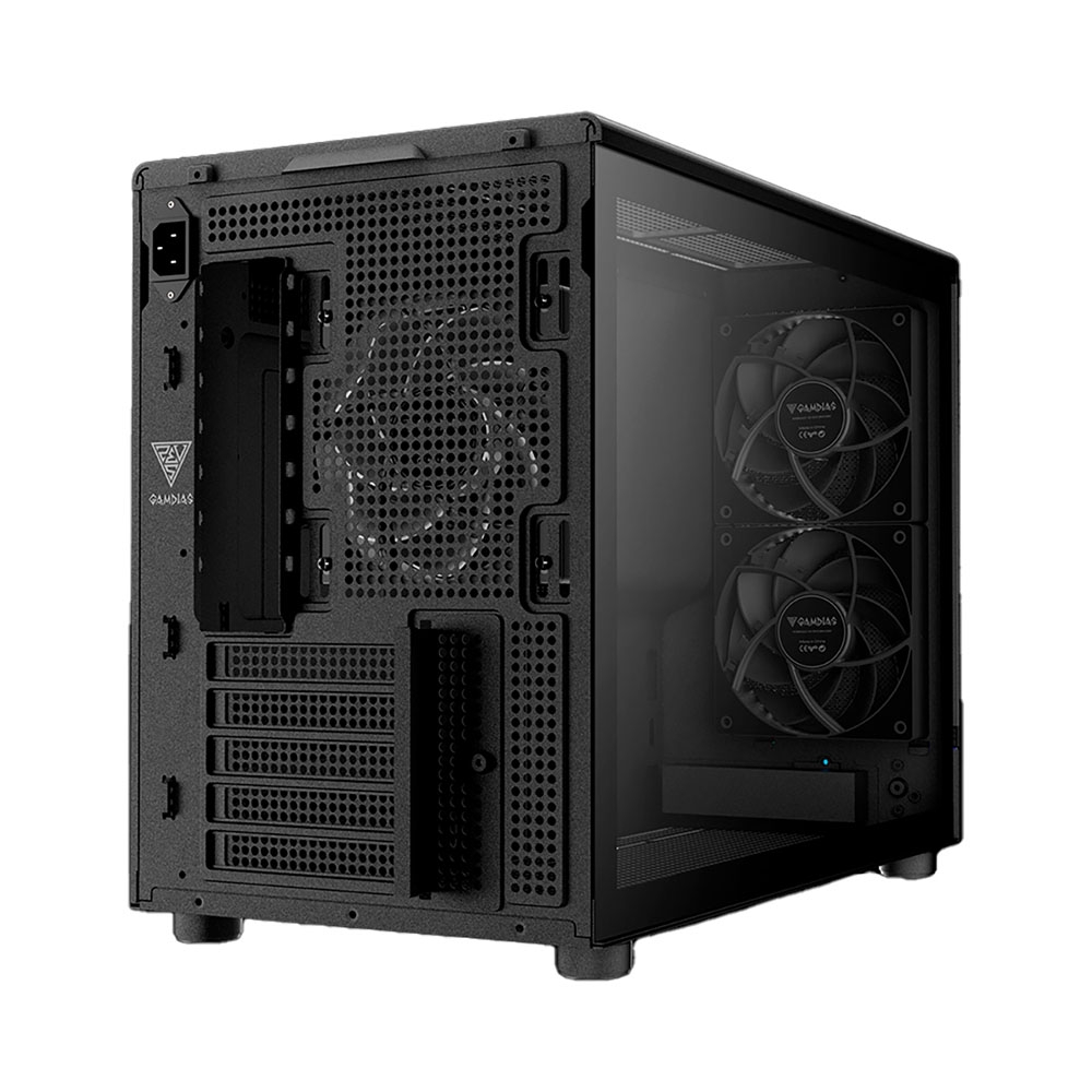Case máy tính Gamdias ATHENA M4M Black ARGB CAATHEM4MBLGA