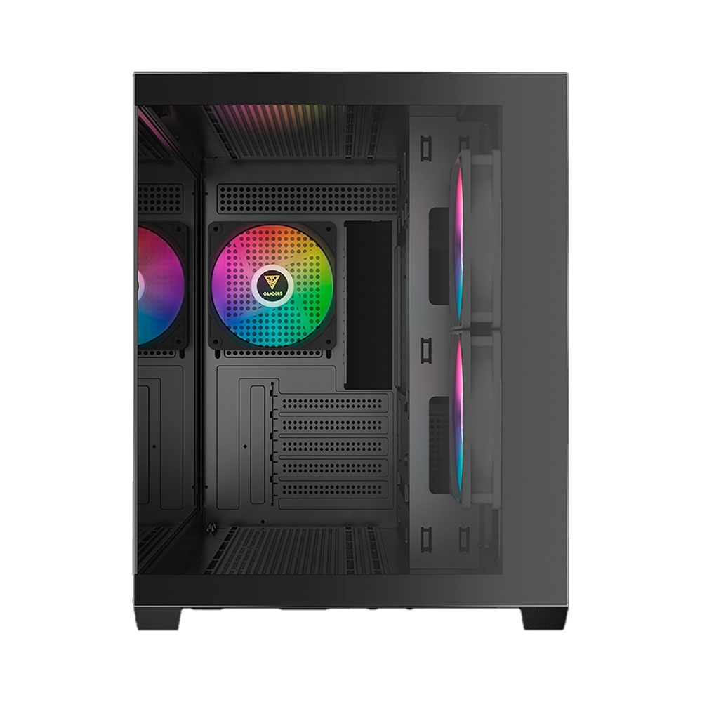 Case máy tính Gamdias AURA GC10M V2 Black ARGB CAAURAGC10MV2BLGA