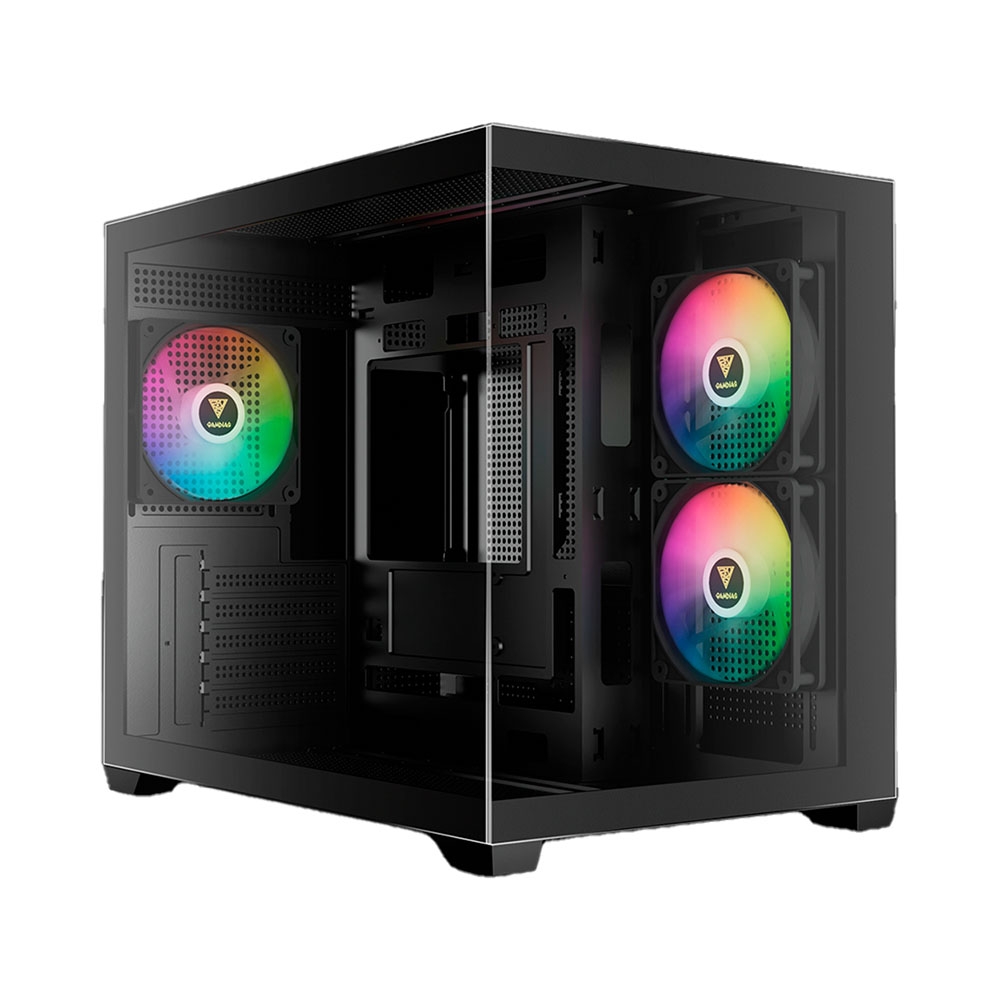 Case máy tính Gamdias AURA GC10M V2 Black ARGB CAAURAGC10MV2BLGA