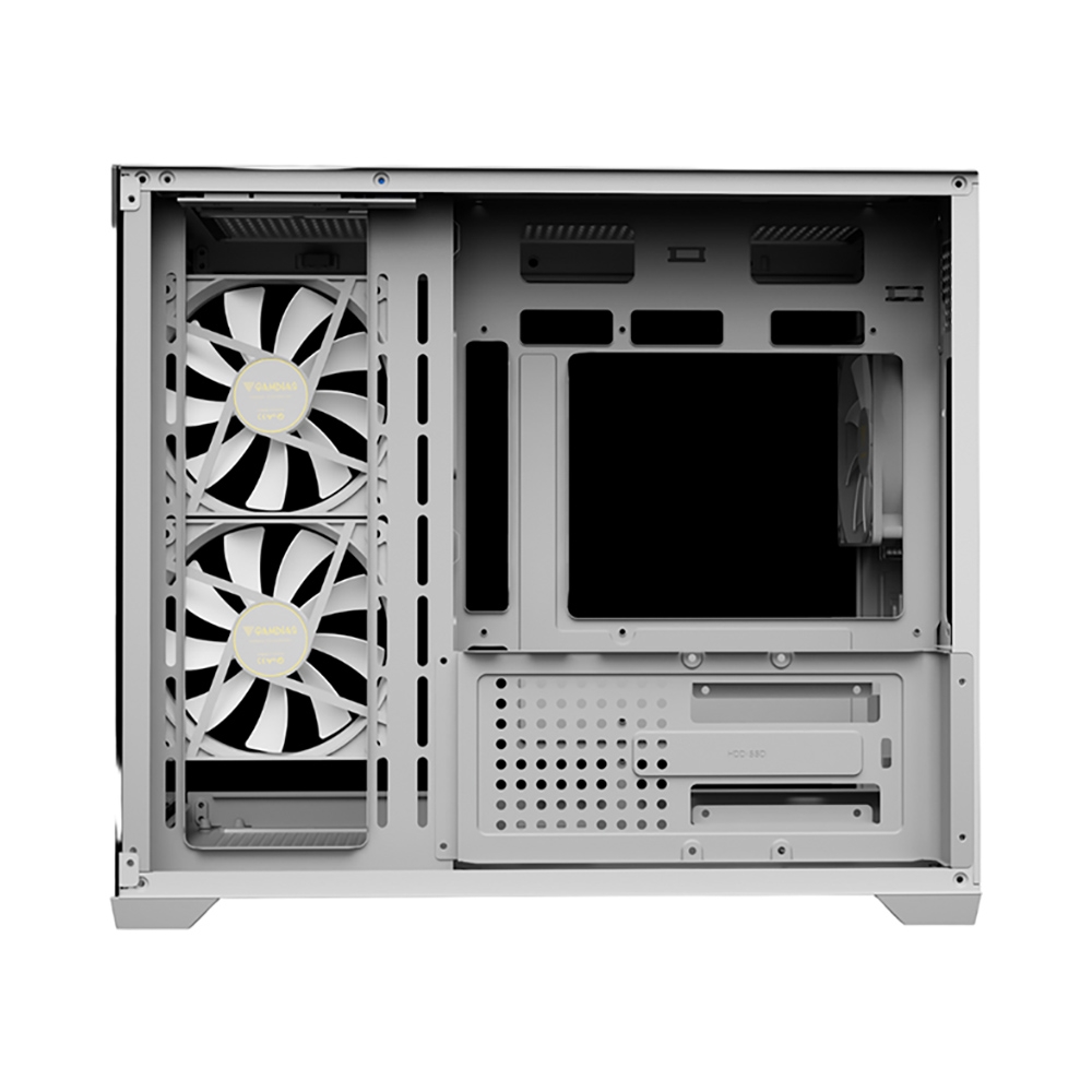 Case máy tính Gamdias AURA GC10M WH ARGB CAAURAGC10MWHGA
