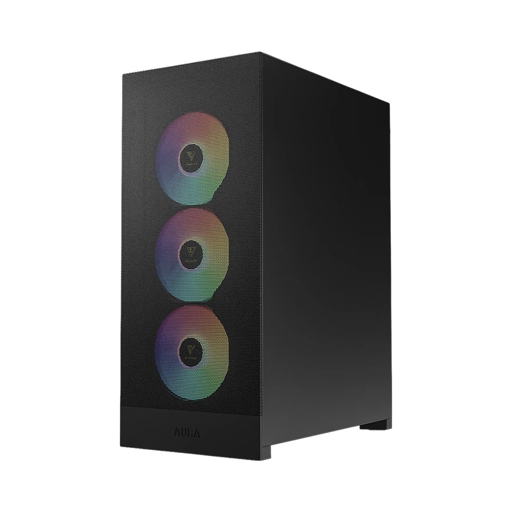 Case máy tính Gamdias AURA GC15 ARGB CAAURAGC15BLGA