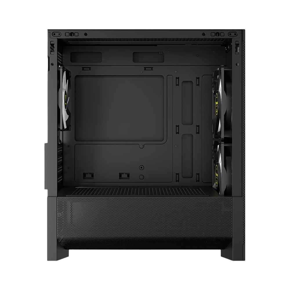 Case máy tính Gamdias AURA GC15M Black ARGB CAAURAGC15MBLGA