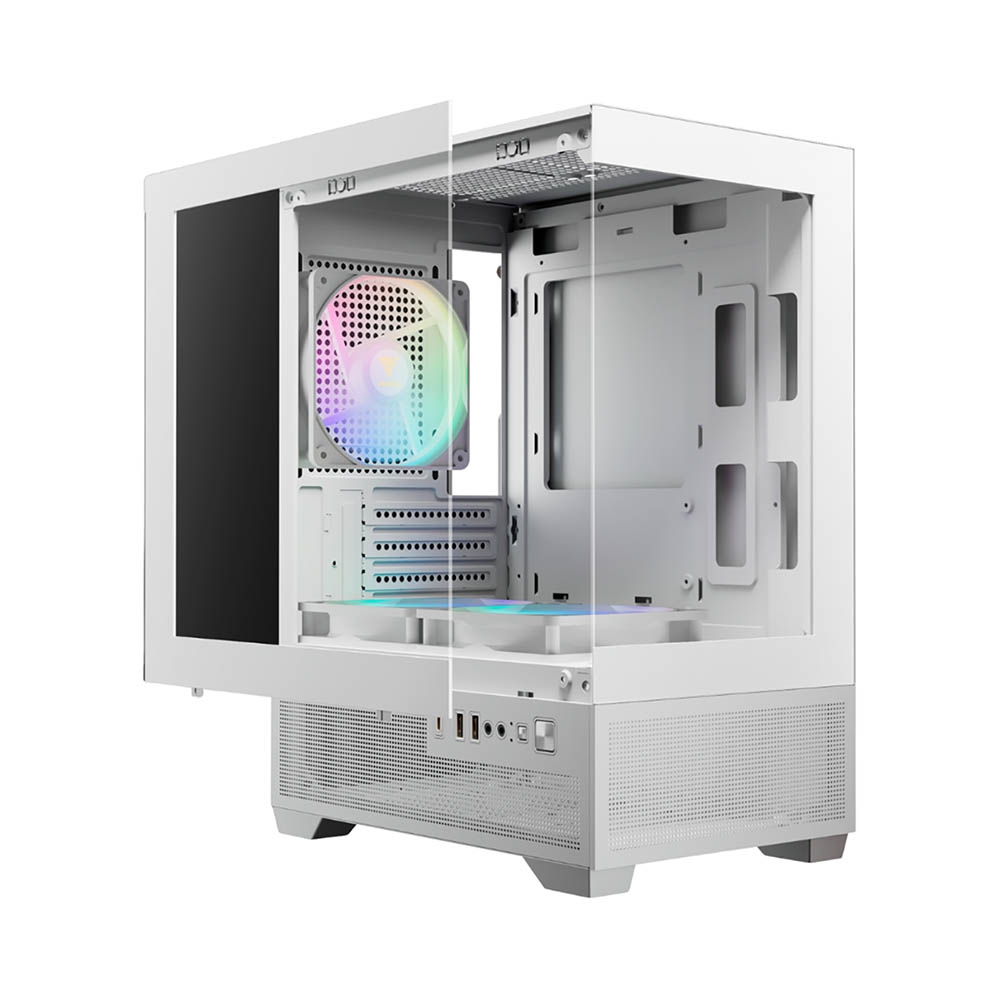 Case máy tính Gamdias AURA GC9M Elite White ARGB CAAURAGC9MELWHGA