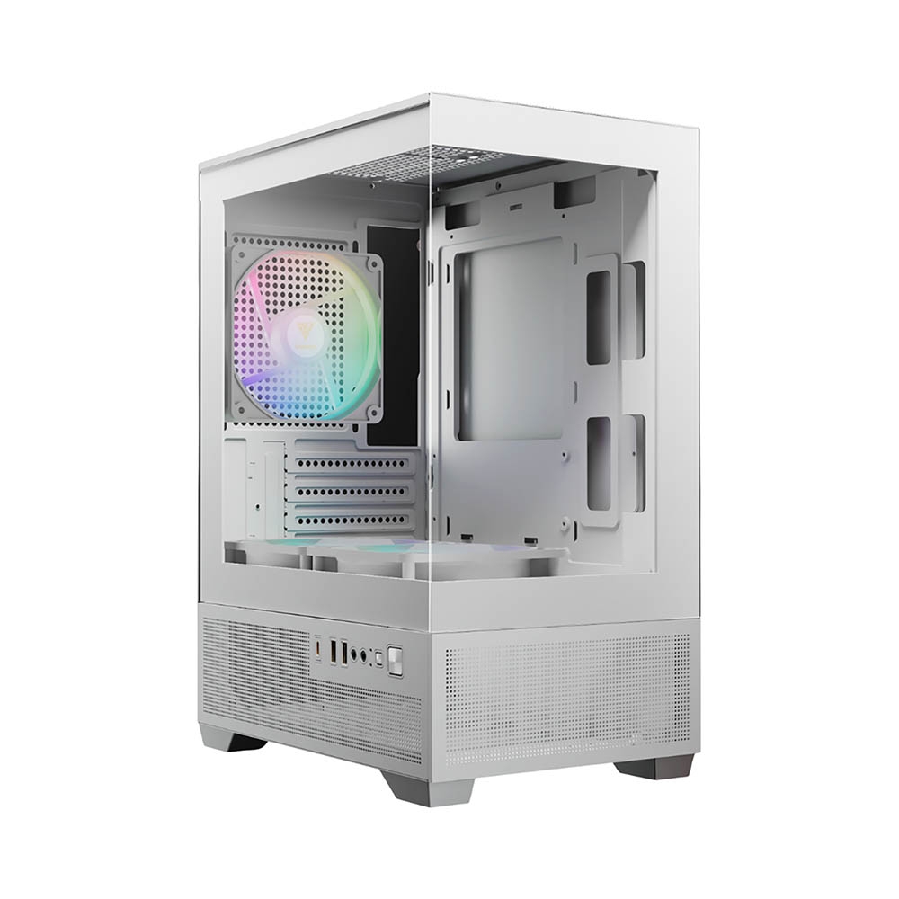 Case máy tính Gamdias AURA GC9M Elite White ARGB CAAURAGC9MELWHGA