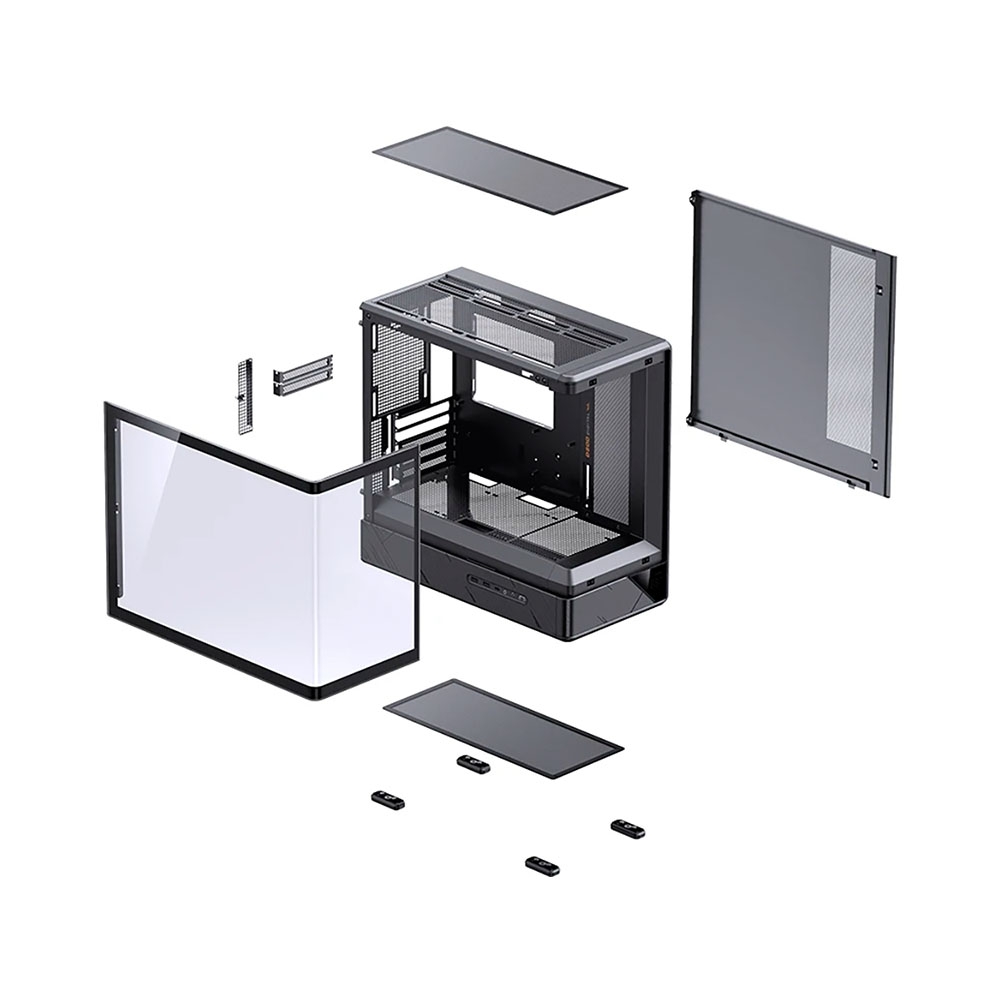 Case máy tính JONSBO D200 Black