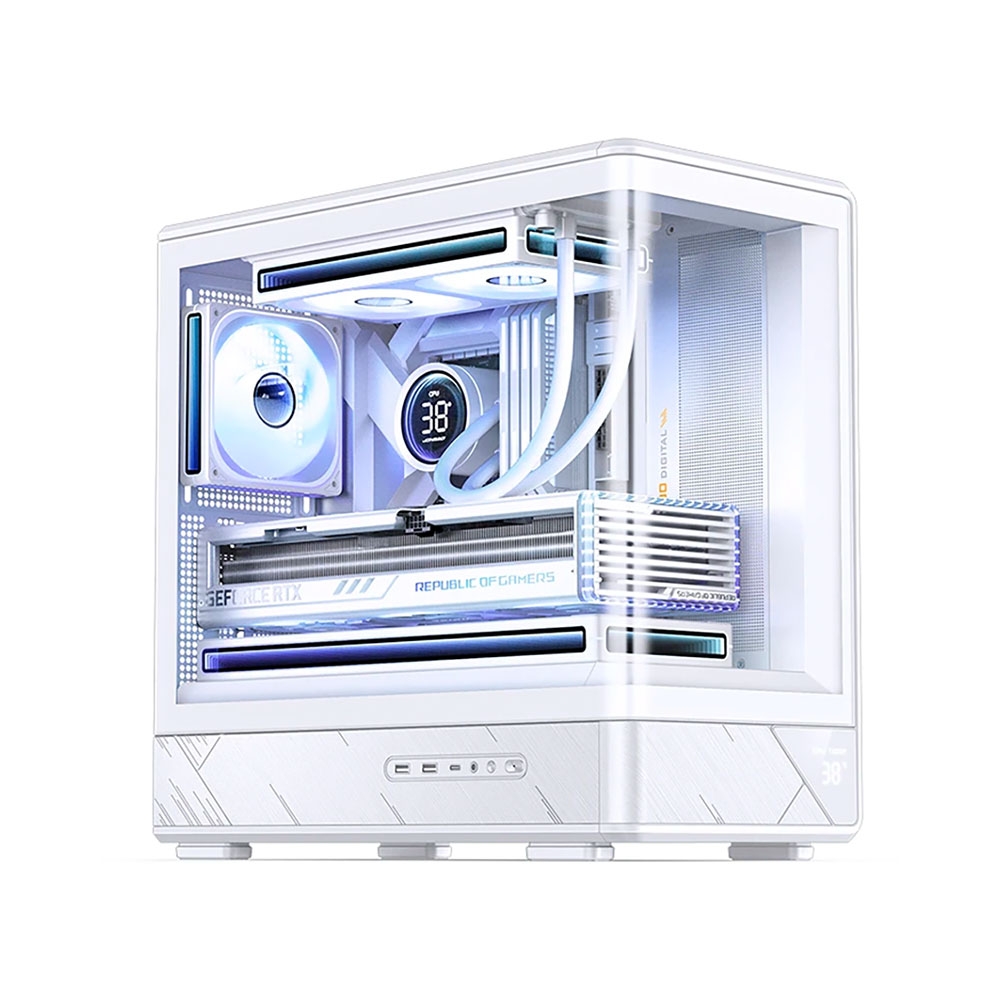 Case máy tính JONSBO D200 White