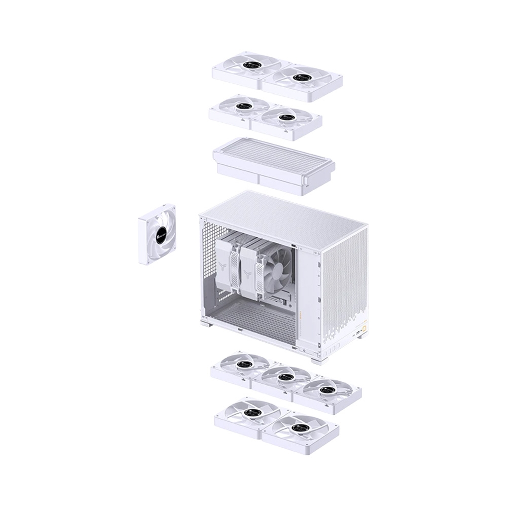 Case máy tính JONSBO D32 STD White