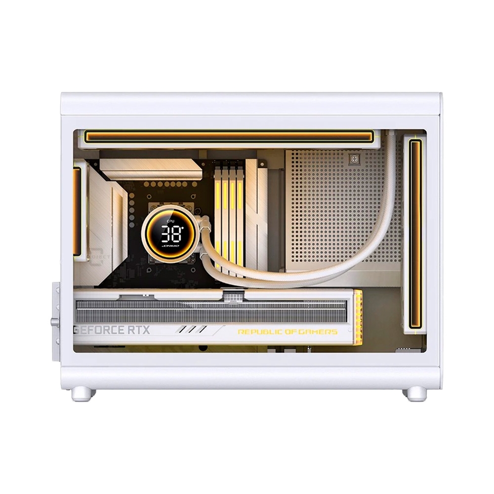 Case máy tính JONSBO D33 WHITE