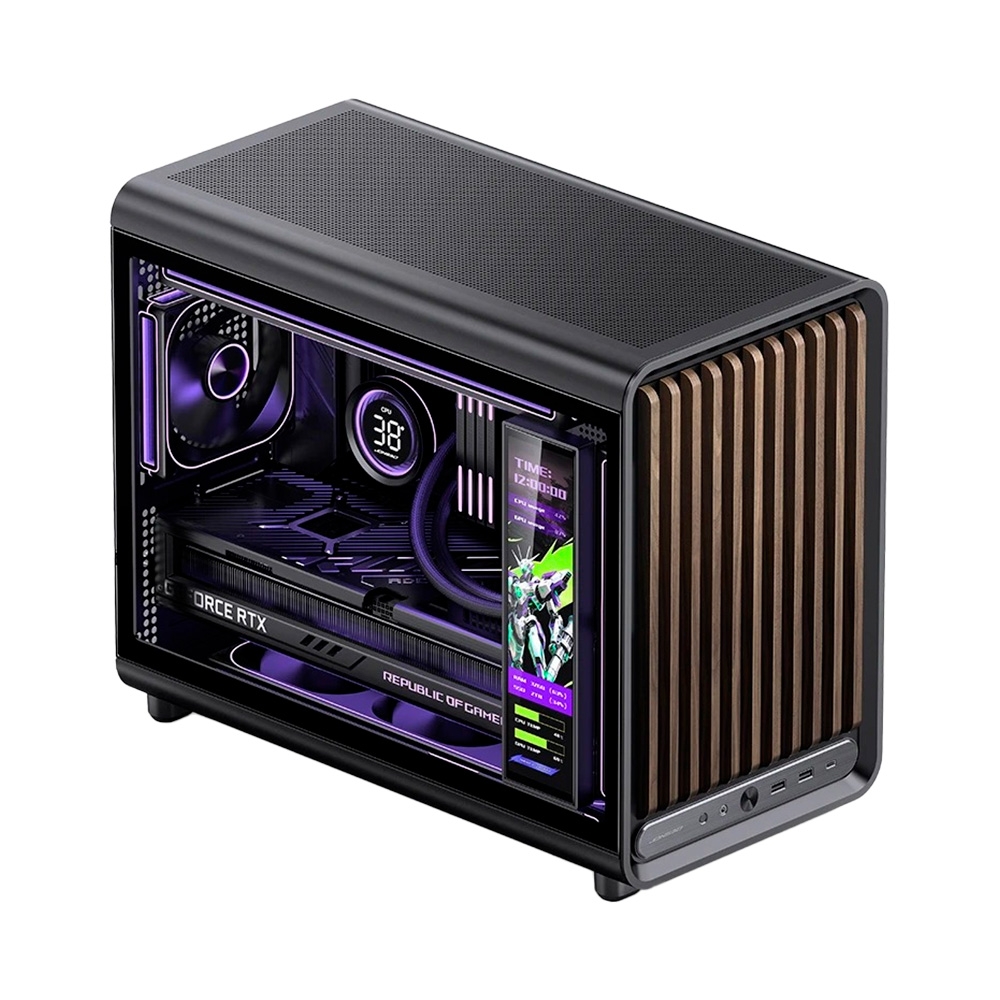 Case máy tính JONSBO D33 WOOD BLACK