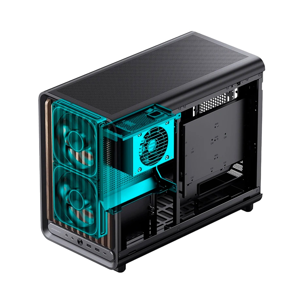 Case máy tính JONSBO D33 WOOD BLACK