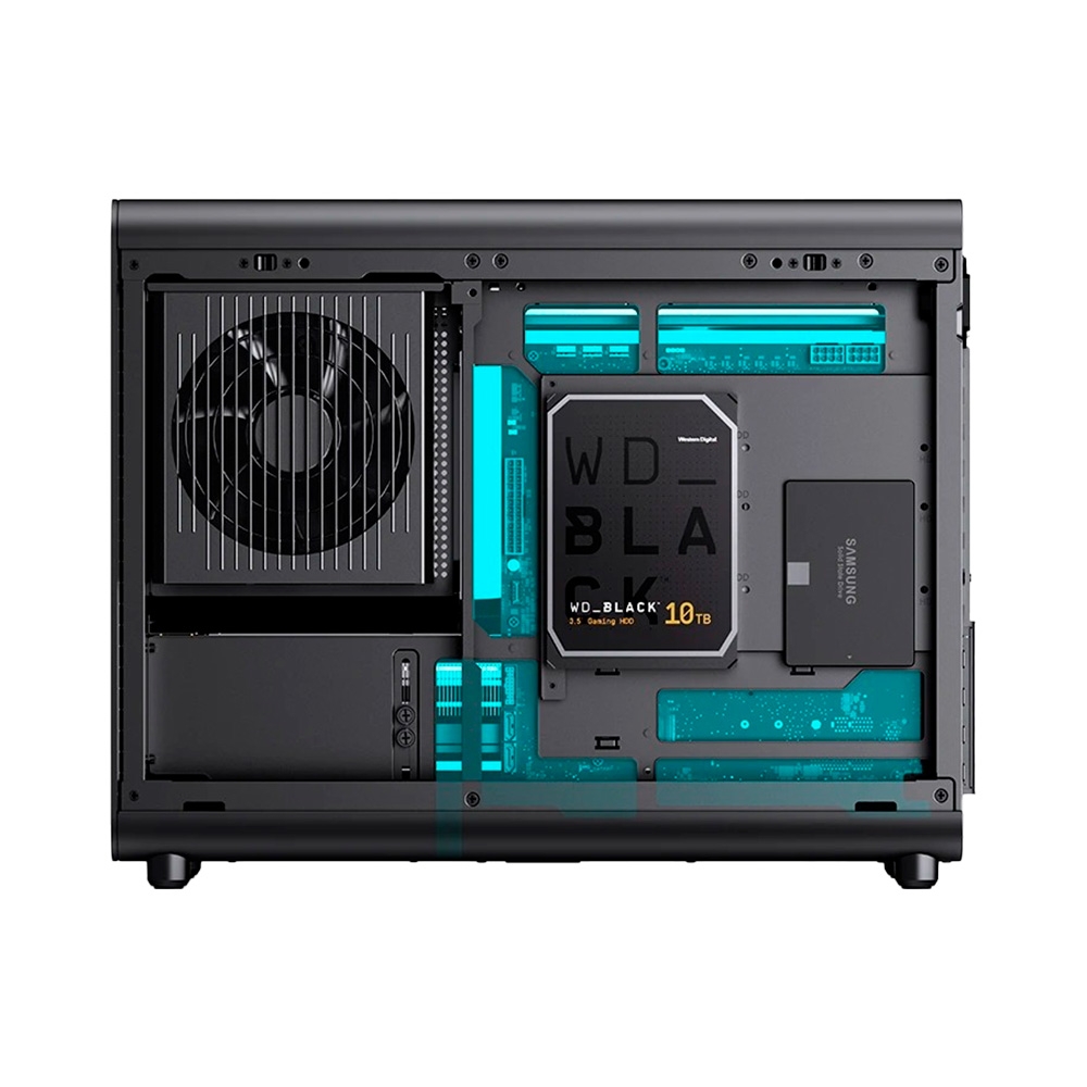 Case máy tính JONSBO D33 WOOD BLACK