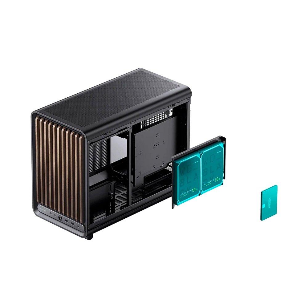 Case máy tính JONSBO D33 WOOD BLACK