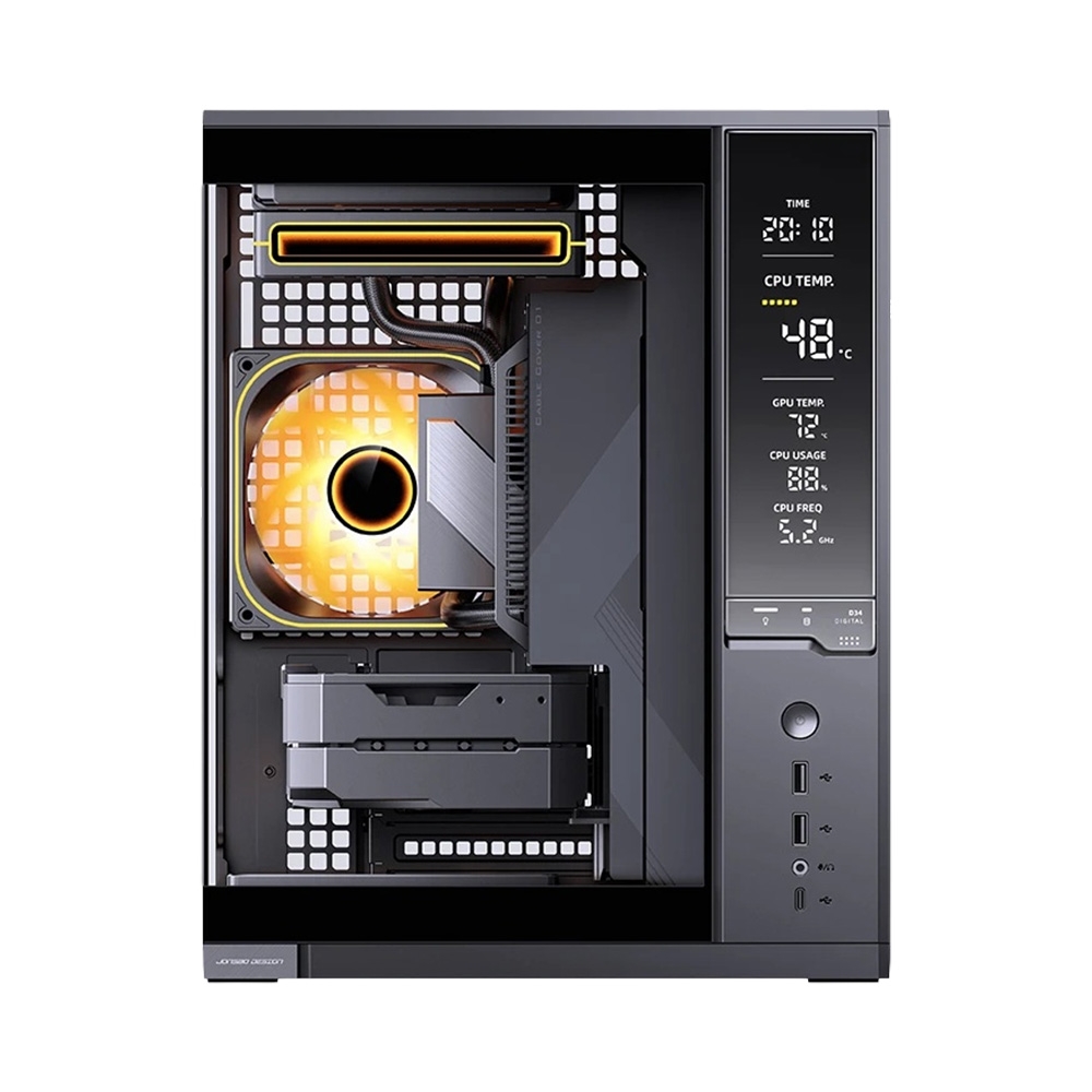 Case máy tính JONSBO D34 Black