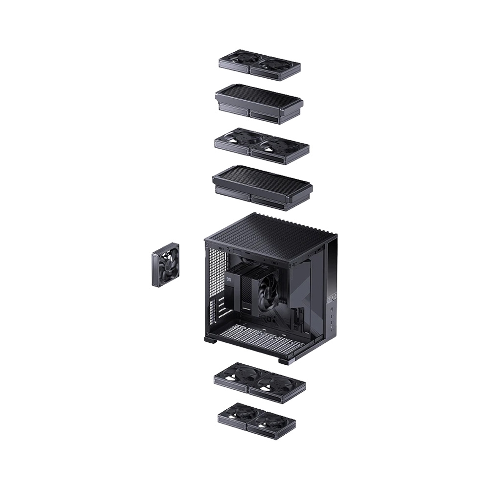 Case máy tính JONSBO D34 Black