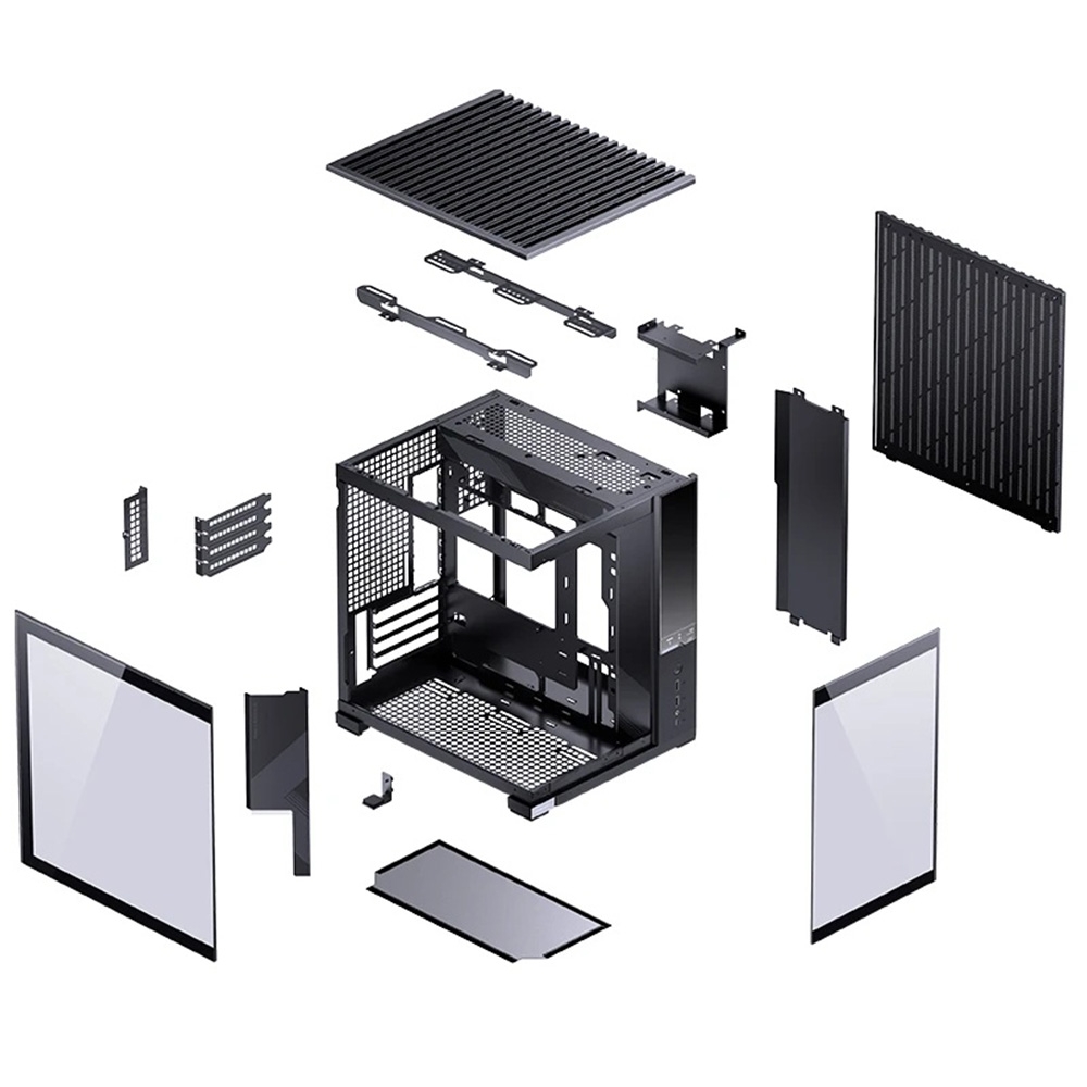 Case máy tính JONSBO D34 Black