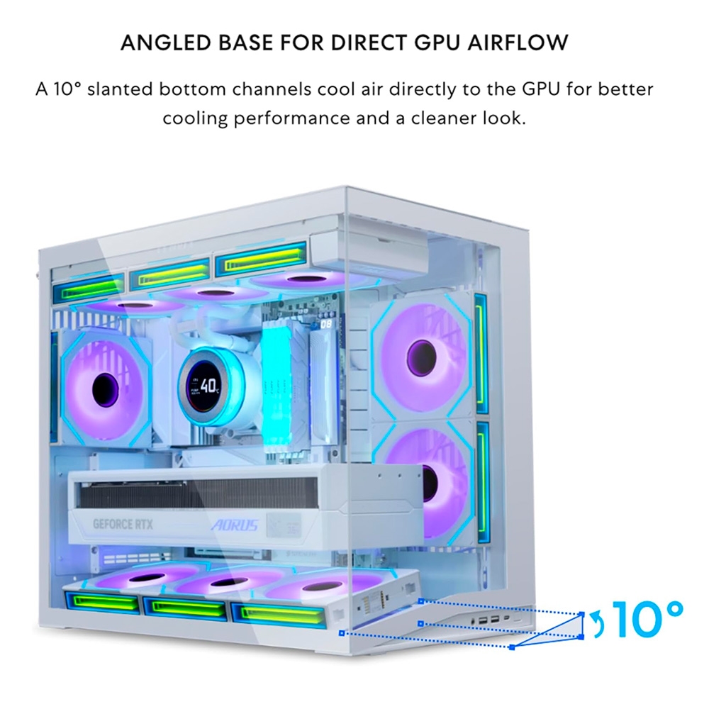 Case máy tính Lian Li O11D Mini V2 White