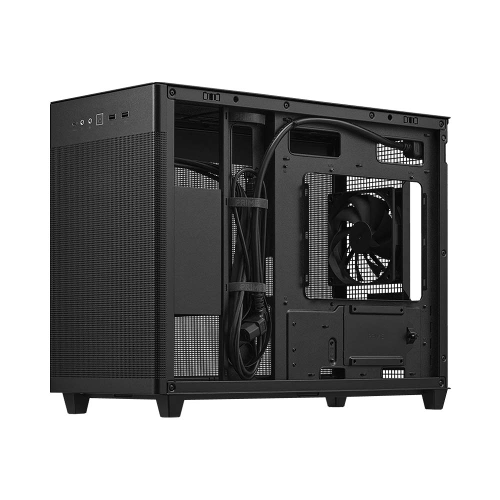 Case máy tính MicroATX Asus Prime AP201 MESH Black