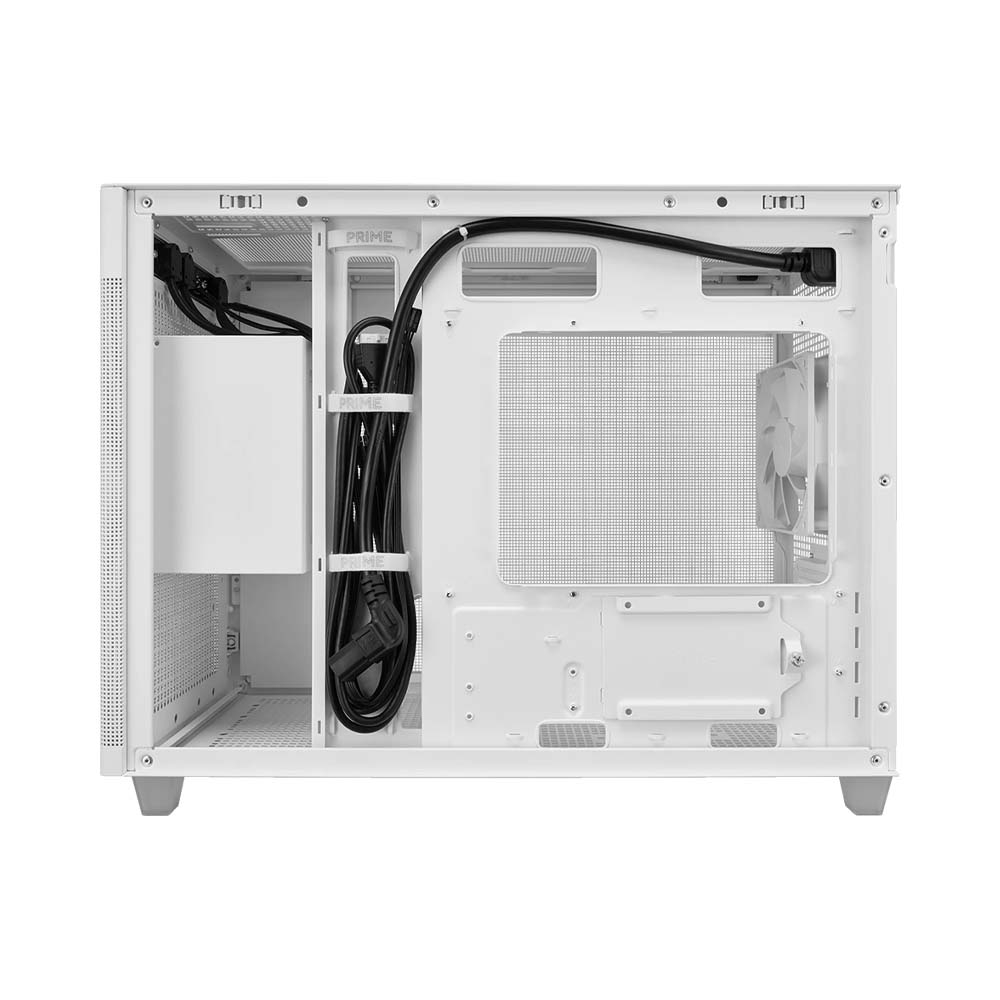 Case máy tính MicroATX Asus Prime AP201 MESH White