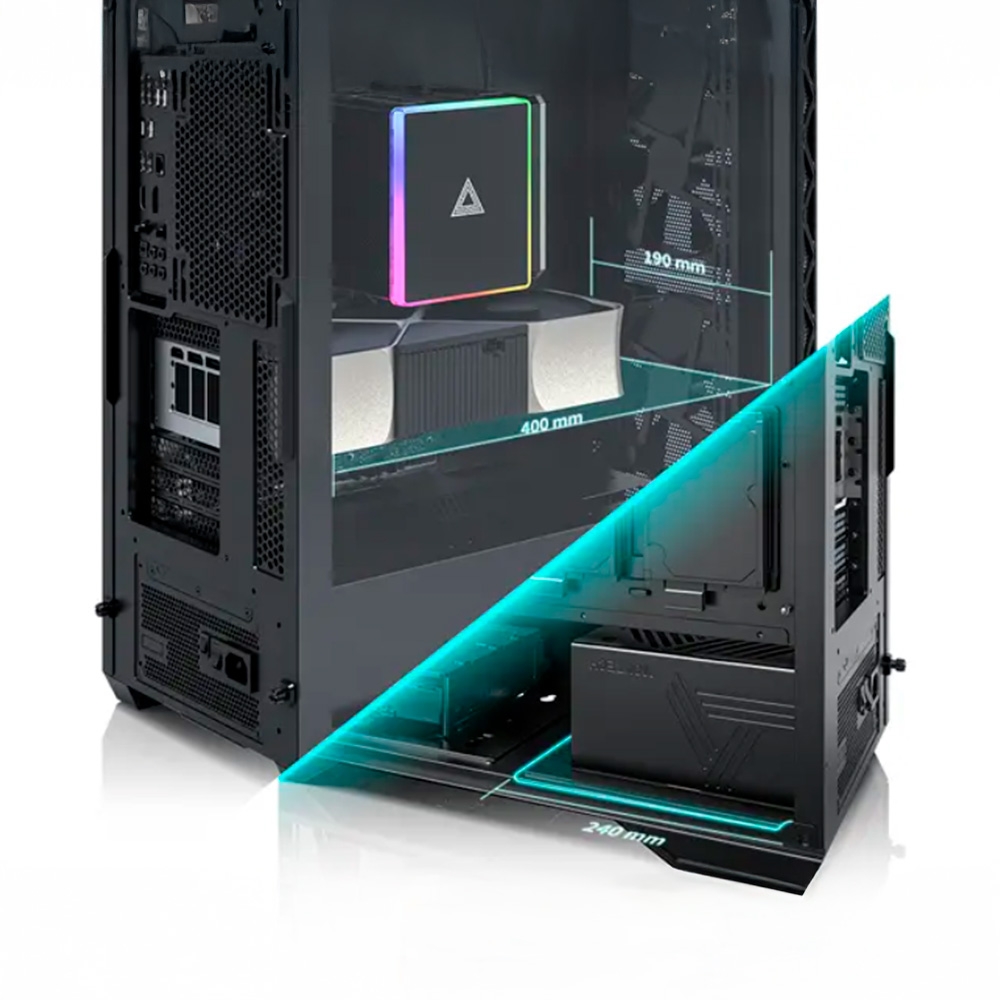 Case máy tính Montech Air 903 Base Black CAAIR903BASEBLMT