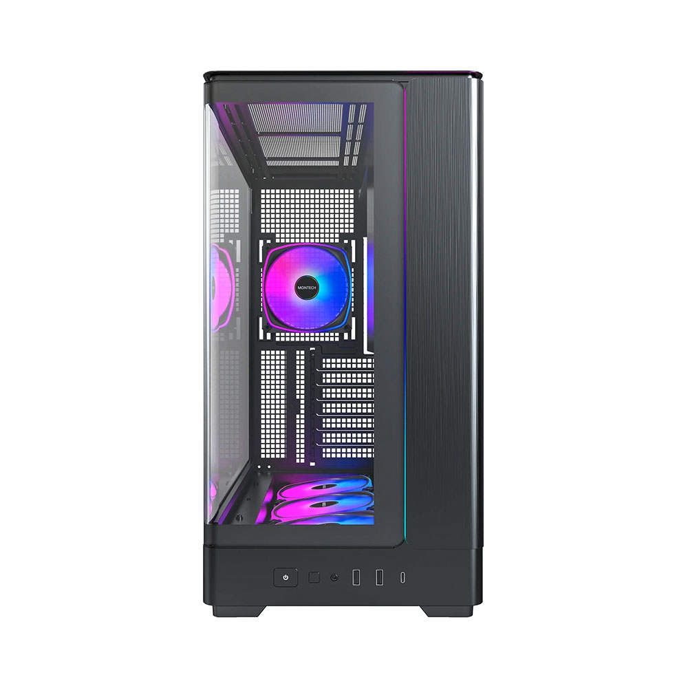 Case máy tính Montech KING 45 PRO ARGB Black CAKING45PROBLMT