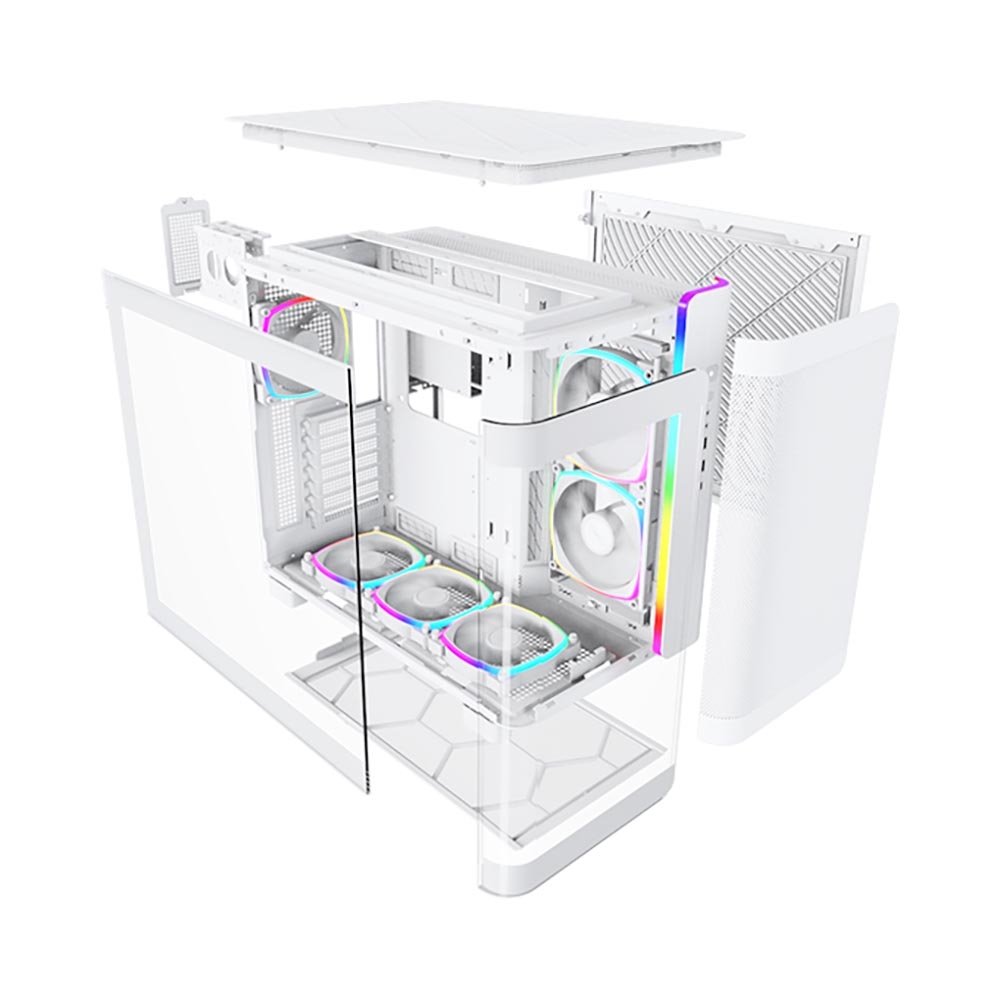 Case máy tính Montech King 95 Pro White CAKING95PROWHMT