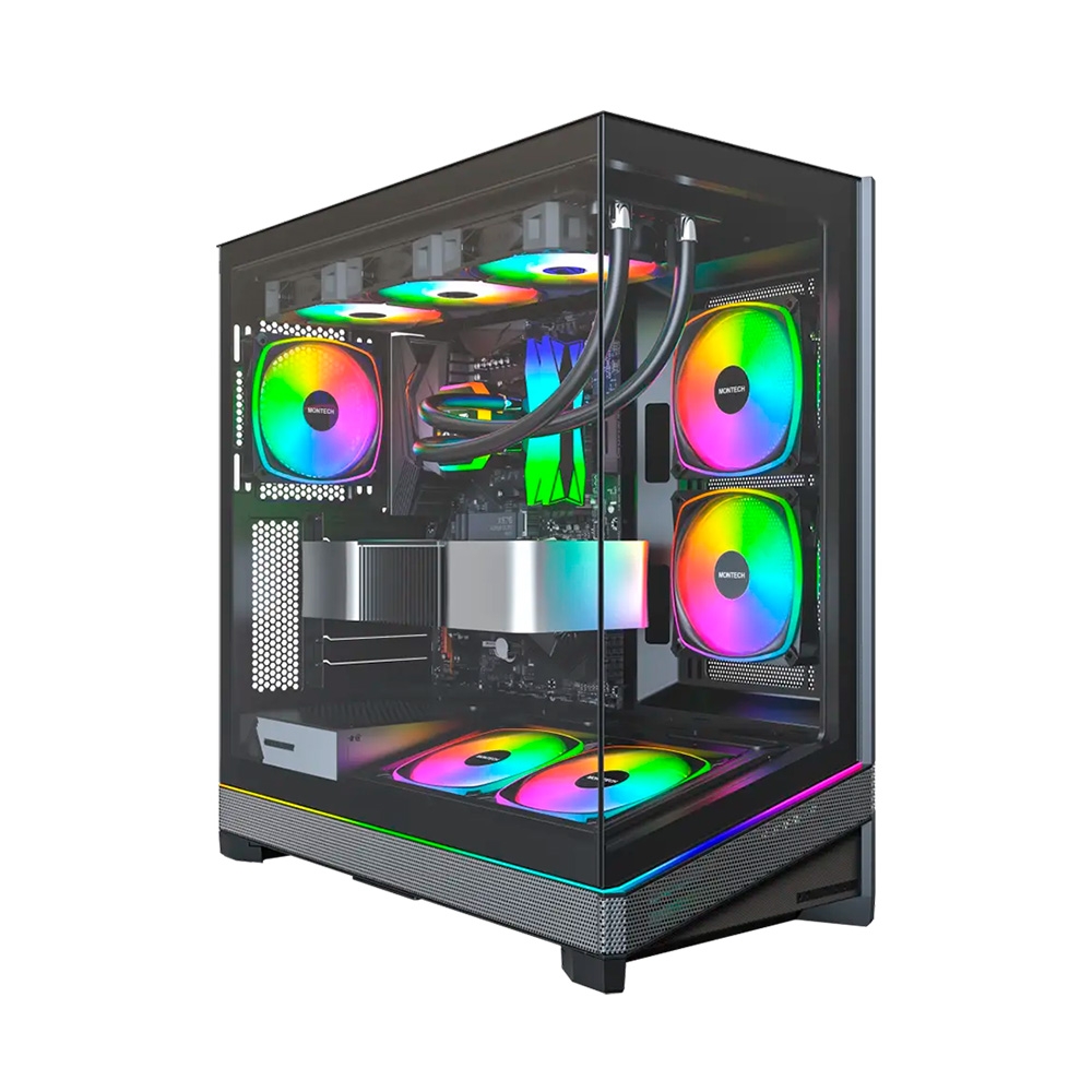 Case máy tính Montech Sky Three Black ARGB CASKYTHREEBLMT