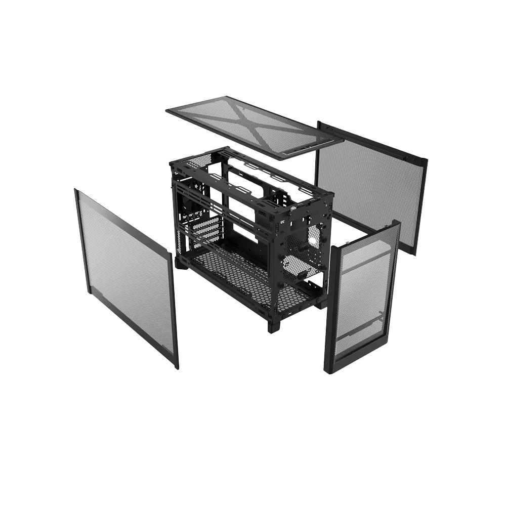 Case máy tính Montech TEN Black CATENBLMT