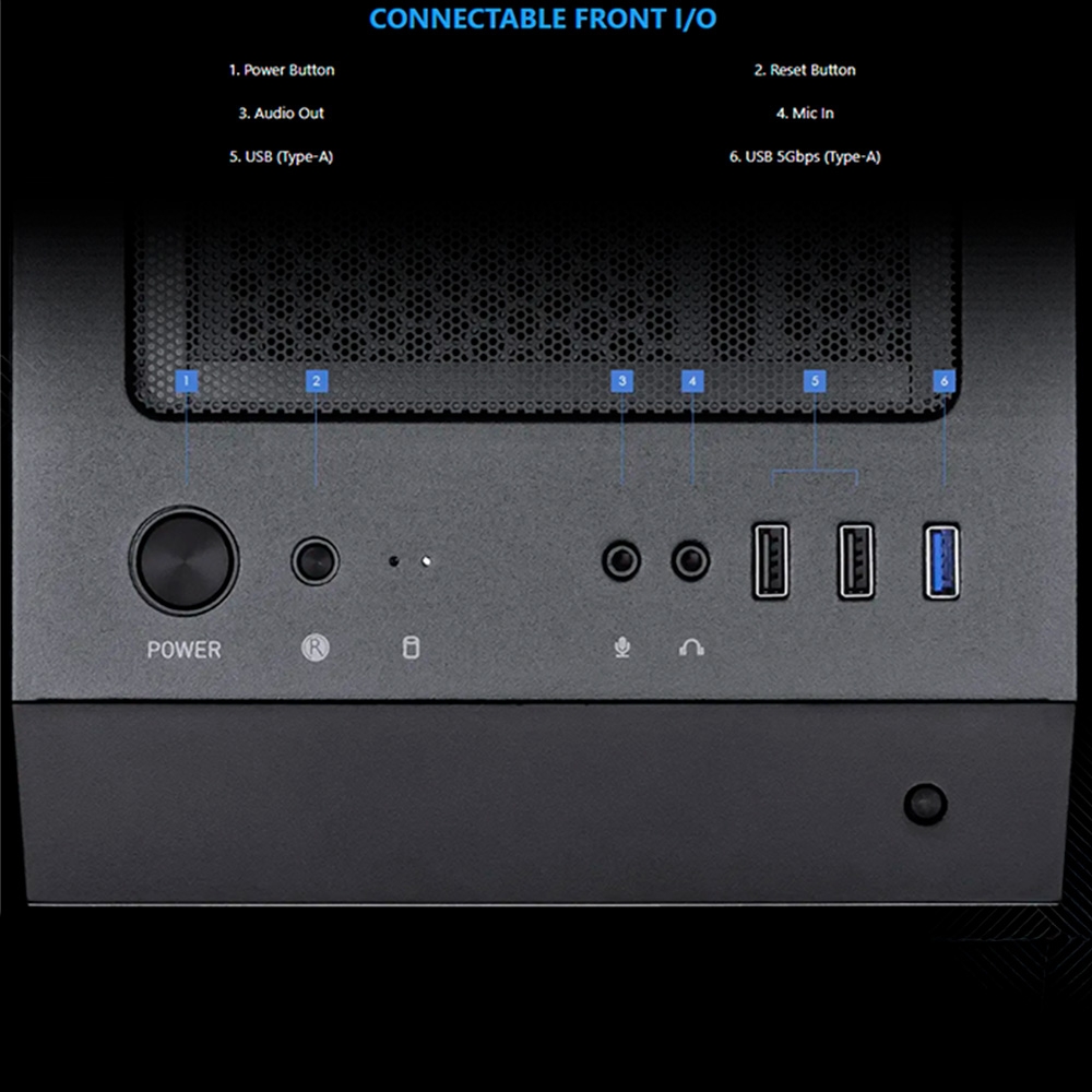 Case máy tính MSI PRO FORGE M051R