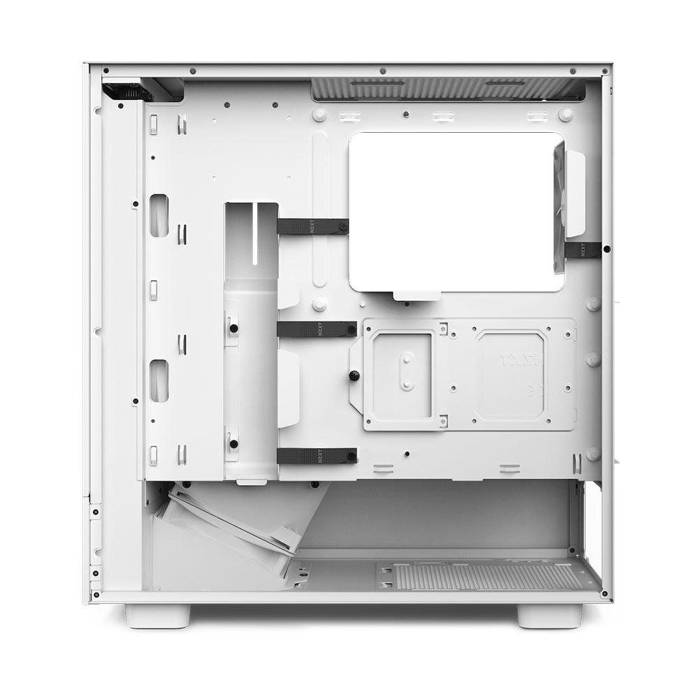 Case máy tính NZXT H5 FLow RGB White CC-H51FW-R1