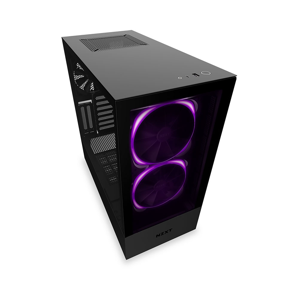 Case máy tính NZXT H510 Elite Matte Black CA-H510E-B1