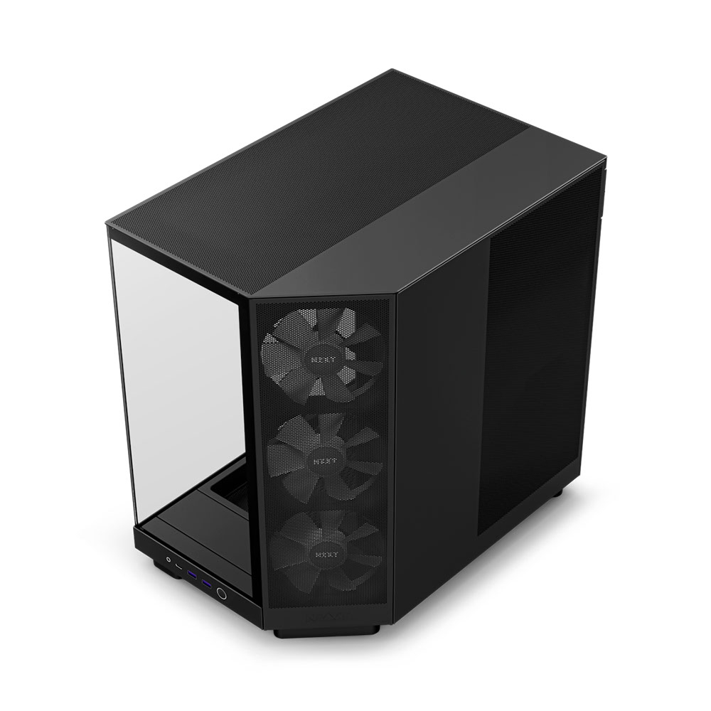 Case máy tính NZXT H6 Flow RGB Black CC-H61FB-R1