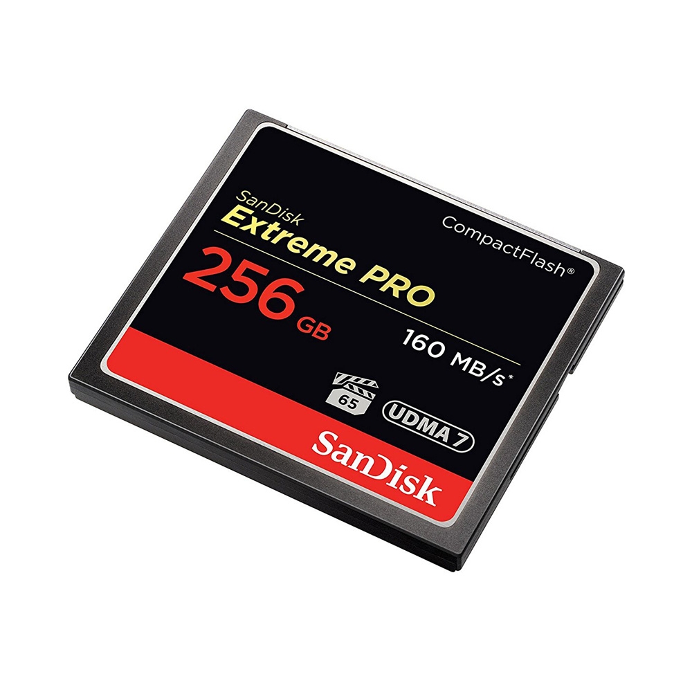 Thẻ nhớ CF SanDisk Extreme Pro 160MB/s 256GB 1067X SDCFXPS-256G-X46