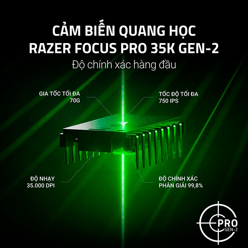 Chuột không dây Razer Viper V3 Pro CS2 Counter-Strike 2 Edition RZ01-05120800-R3M1