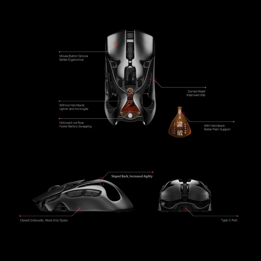 Chuột không dây Angry Miao AM INFINITY MOUSE 97 8K