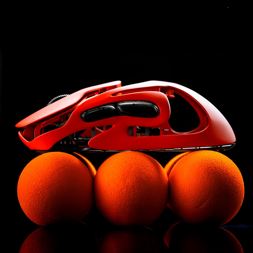 Chuột không dây Angry Miao AM Infinity Mouse Blaze Orange Limited 8K