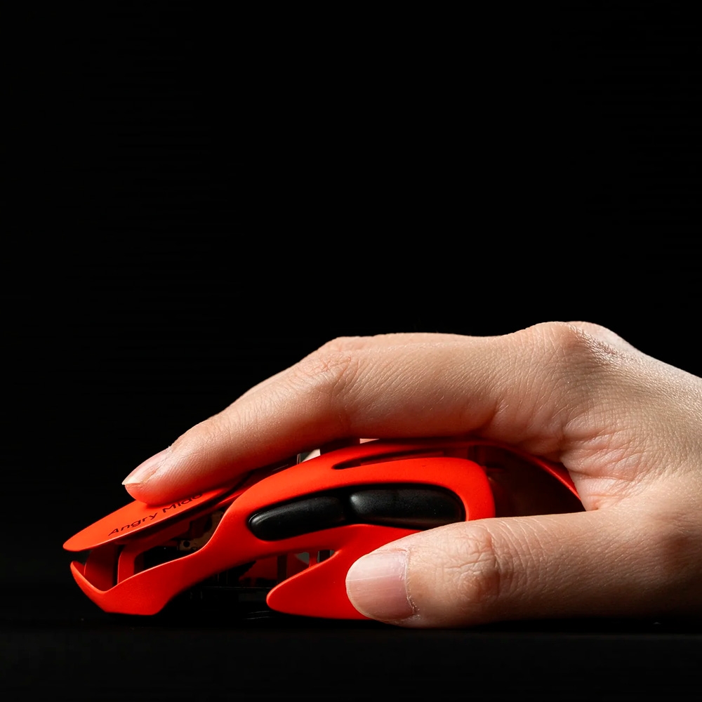Chuột không dây Angry Miao AM Infinity Mouse Blaze Orange Limited 8K