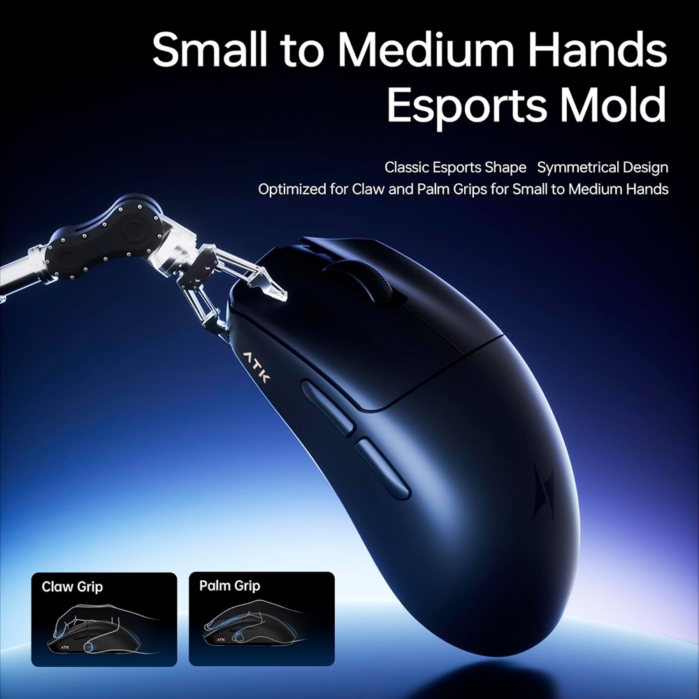 Chuột không dây ATK Blazing Sky F1 V2 Ultimate Dual-Mode Pixart 3950 Ultra