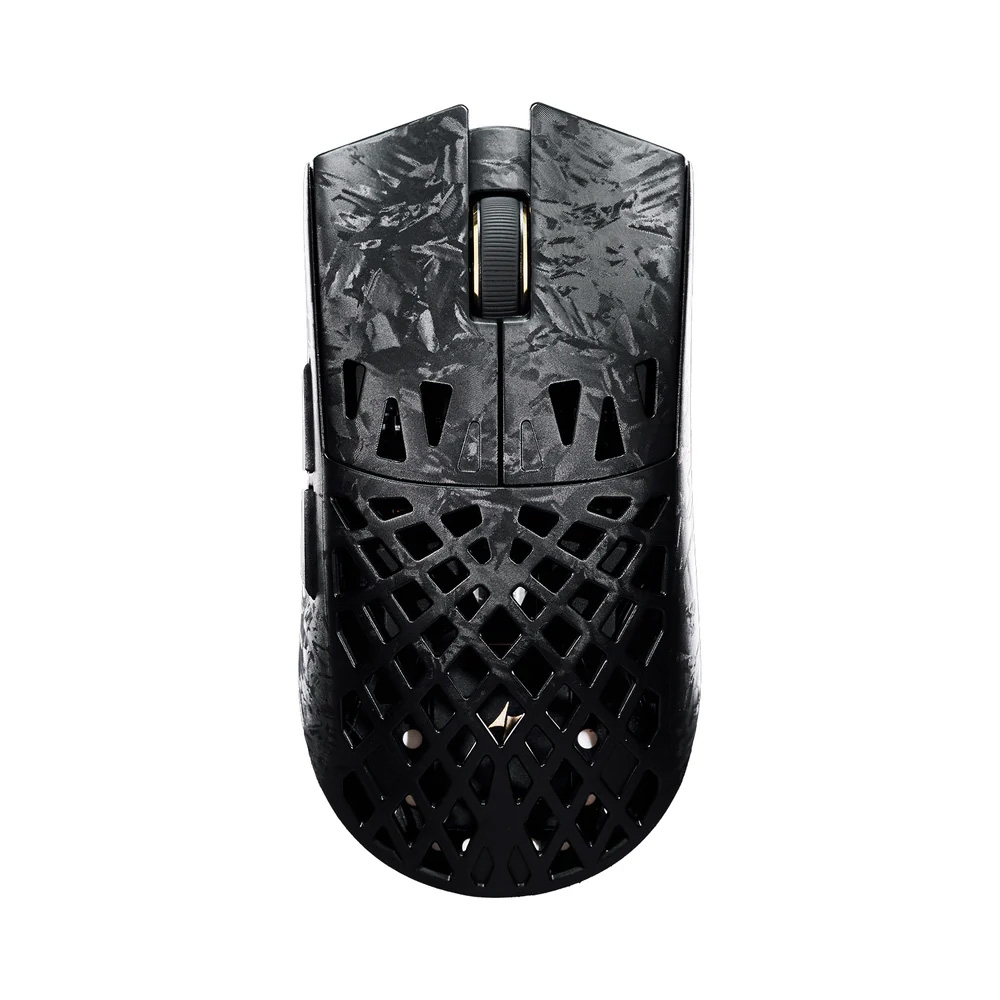 Chuột không dây ATK Blazing Sky GHOST Ultimate Plus Hollow Carbon Fiber Composite Tri-mode Pixart 3955 Master