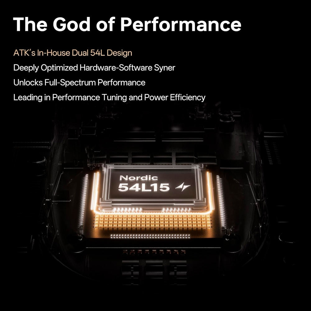 Chuột không dây ATK Dragonfly A9 Air Dual-mode Wireless Pixart 3950 Ultra