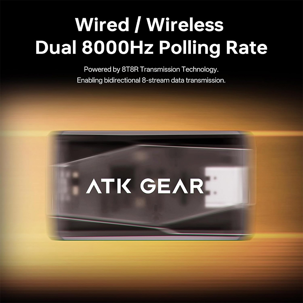 Chuột không dây ATK Dragonfly A9 Air Plus Leviatan Edition Ultimate Lightweight Dual-mode Pixart 3955 Master