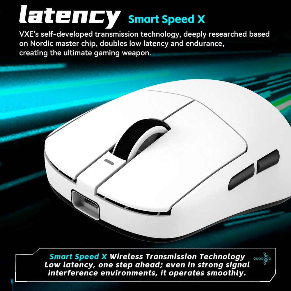 Chuột không dây ATK VXE Dragonfly R1 S Nearlink Tri-mode Wireless Xhero AI