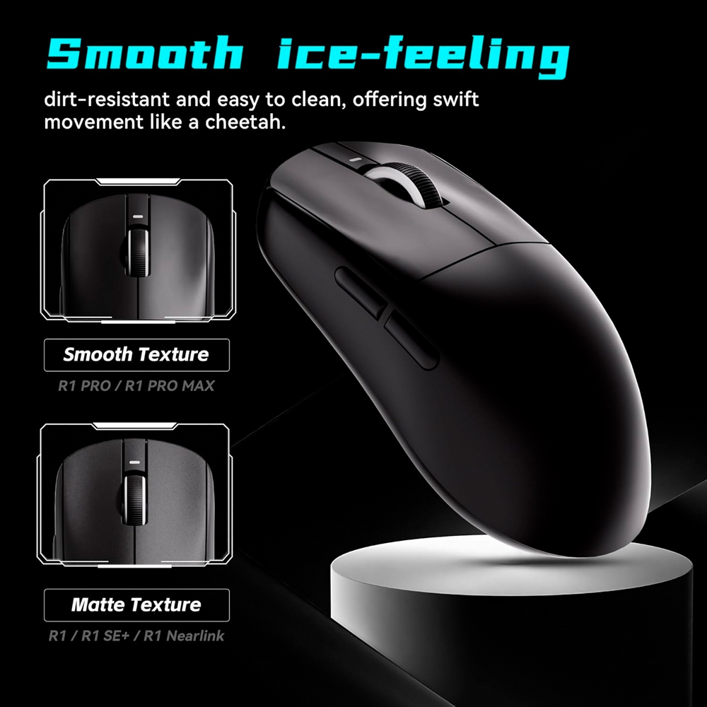 Chuột không dây ATK VXE Dragonfly R1 S Nearlink Tri-mode Wireless Xhero AI