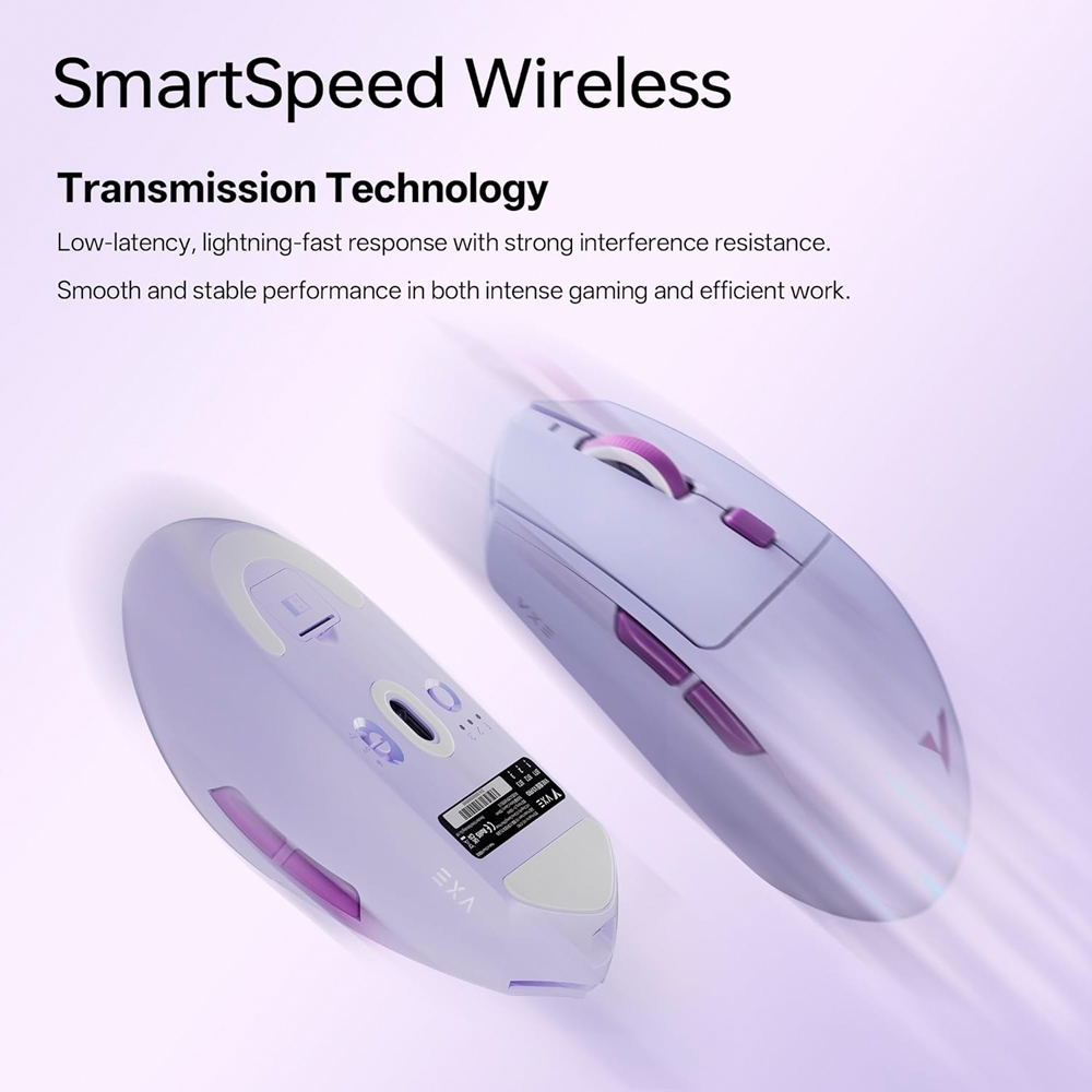 Chuột không dây ATK VXE Dragonfly V3 Pro Tri-mode Wireless Pixart 3395 SE